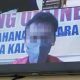 Terdakwa saat menjalani sidang tuntutan di PN Palangka Raya, Senin (25/10) | Foto: Borneonews