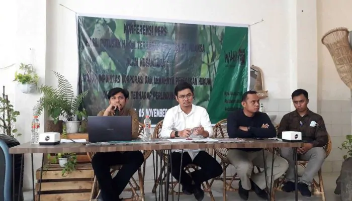 Gugatan Terhadap PT NAN Ditolak, WALHI Ajukan Banding