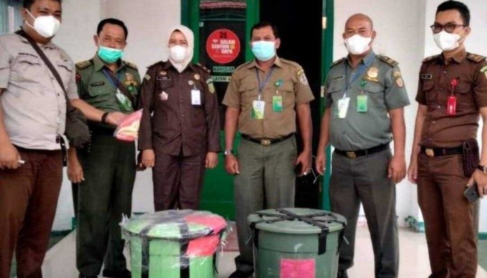 Dua Ember Kulit Harimau Diserahkan ke BKSDA Bengkulu
