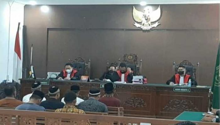 11 Terdakwa Kasus Pembunuhan 5 Ekor Gajah Divonis Denda Rp550 Juta