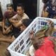 Gambar bayi orangutan sumatera (Pongo abelii) yang berhasil diamankan oleh petugas gabungan dalam Operasi Tangkap Tangan (OTT) saat transaksi perdagangan satwa liar dilindungi. | Foto: Bahana Situmorang/Tvone