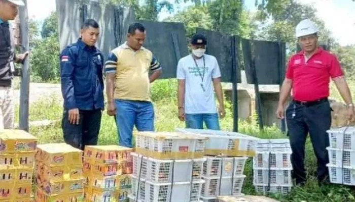 Sejumlah 946 Ekor Burung Dilepas Liar ke Kawasan Konsesi