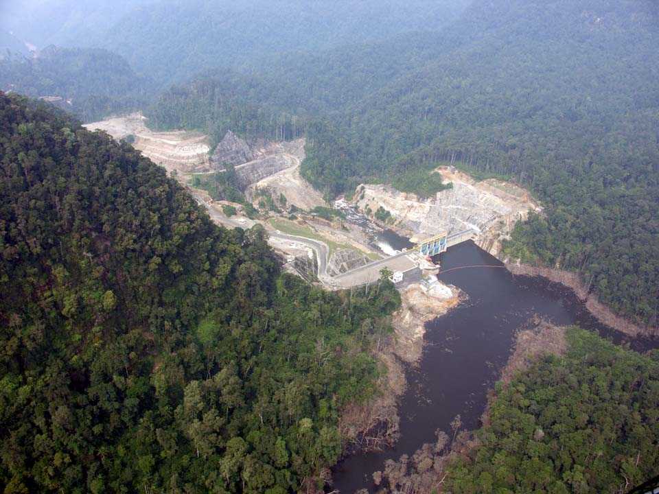 Areal PLTA Sipansihaporas, Kecamatan Sarudik, Kabupaten Tapanuli Tengah, Sumatra Utara. | Sumber: Tim Kolaborasi Depati Project/SIEJ