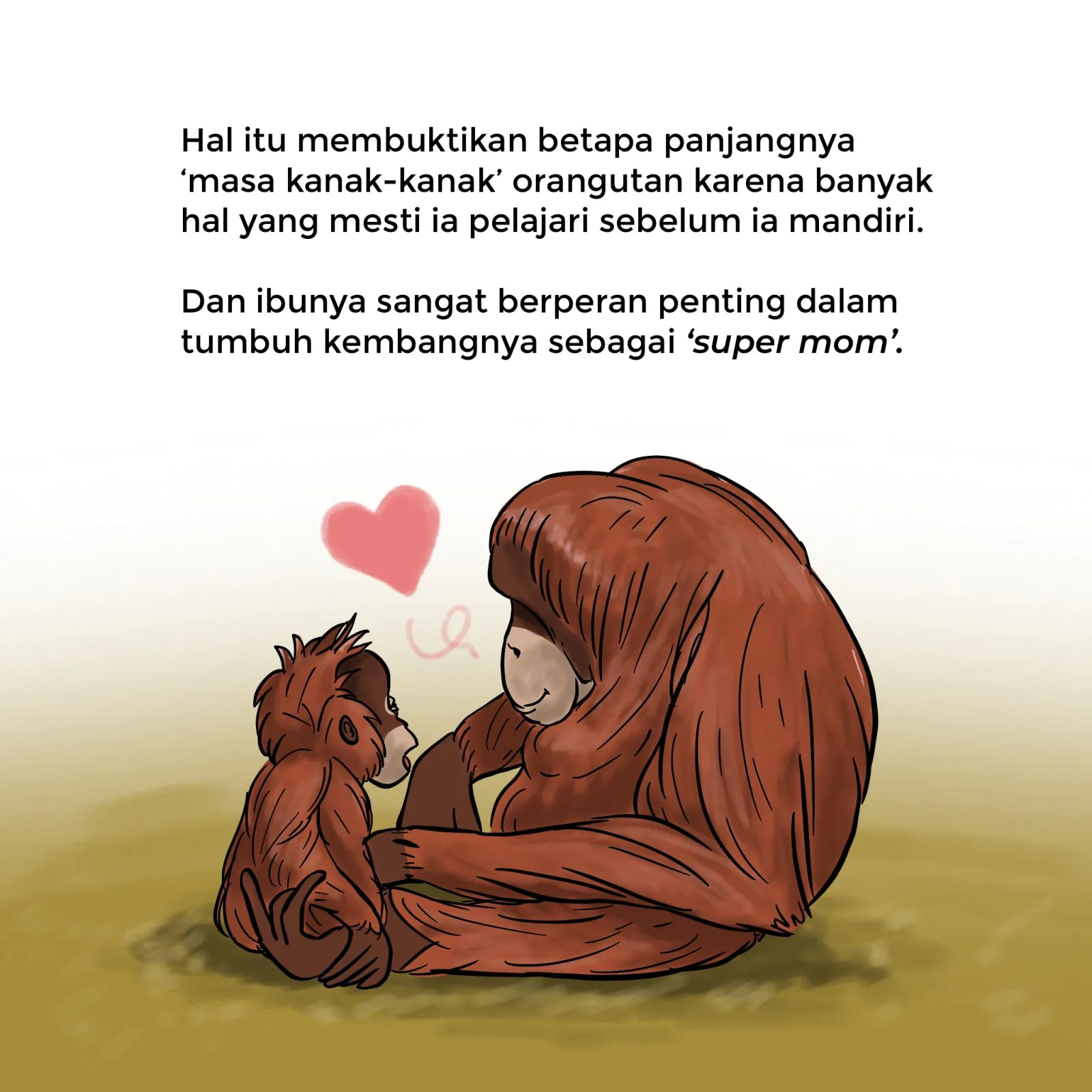 Kasih Ibu Sepanjang Masa, Dihenti Ulah Manusia