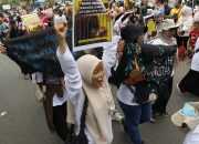 Serukan Perlindungan, 4 Satwa jadi Maskot Kampanye dalam Parade