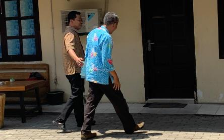 Direktur Madiun Umbul Square diperiksa Polres Madiun terkait dugaan penjualan satwa secara ilegal. |Foto: Kanal Indonesia